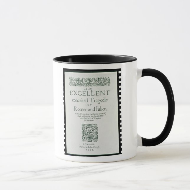 Mug Page titre de 'Romeo et de Juliet (Droite)