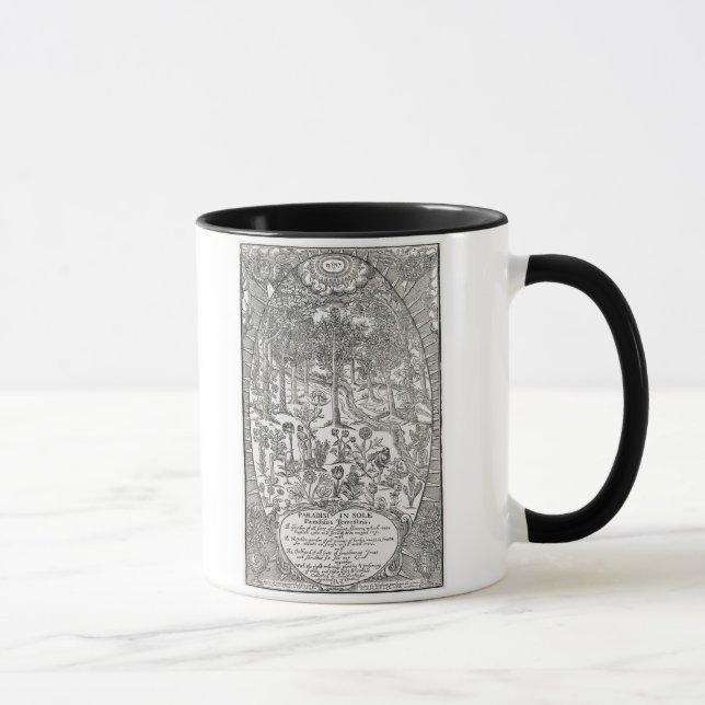 Mug Page titre 'de semelle paradisi ; Paradisus (Droite)
