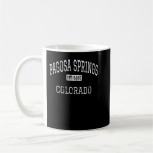 Mug Pagosa Springs Colorado CO Vintage