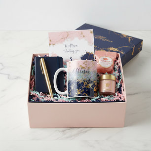 Mug Pailleté et marbre personnalisé