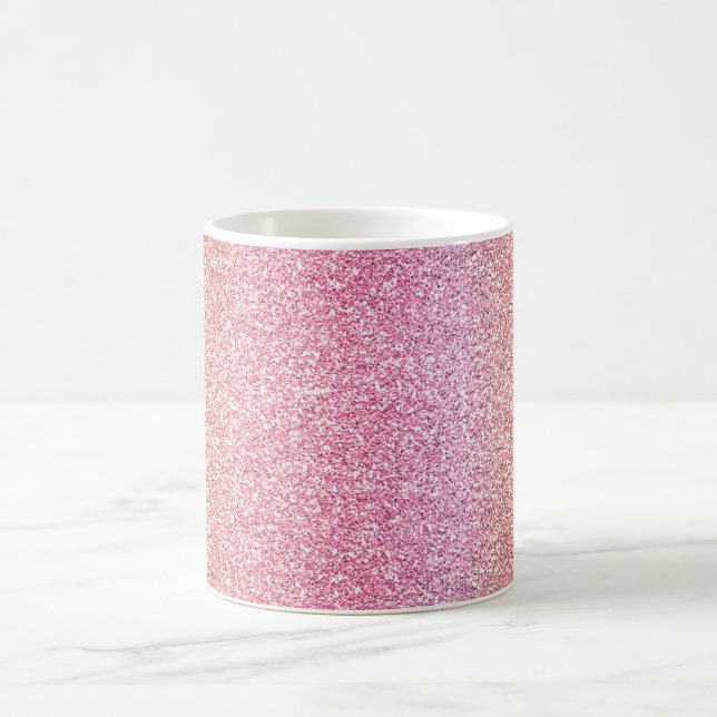 Mug Pailleté Faux Peach Rose (Centre)