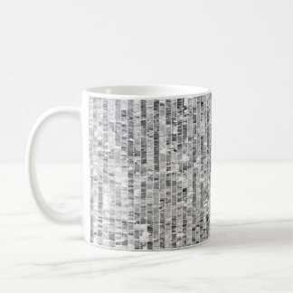 Mug Paillettes d'argent, arrière - plan glamour sans s