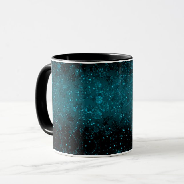 Mug Paillettes scintillement sans couture confettis tu (Devant gauche)