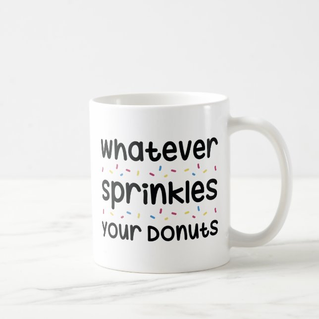 Mug Paillettes sur vos Donuts (Droite)
