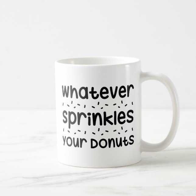 Mug Paillettes sur vos Donuts (Droite)