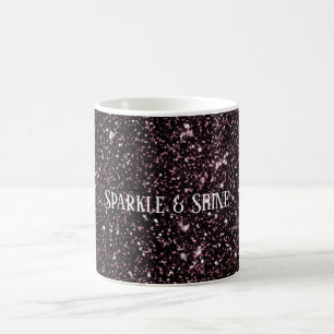 Mug Paillettes violettes
