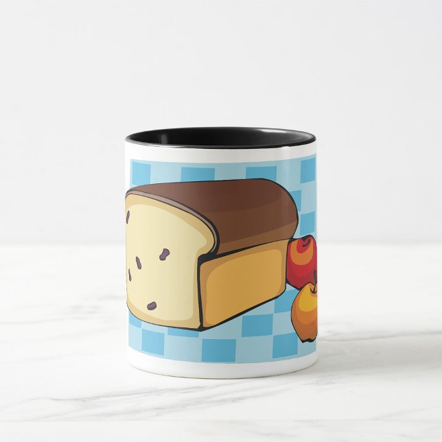 Mug Pain aux raisins et pommes rouges (Créateur téléchargé)