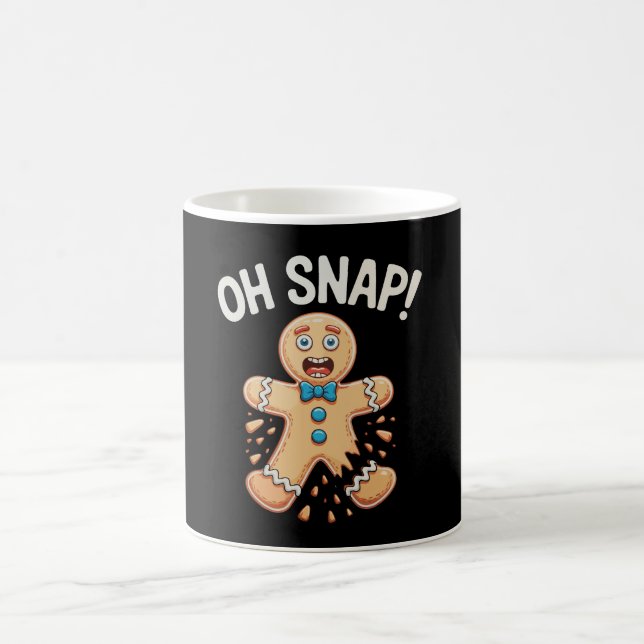Mug Pain d'épice Oh Snap Biscuit de Noël Cuisson Xmas (Centre)