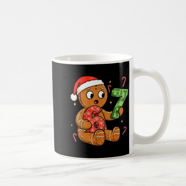 Mug Pain d'épice Six Sept 67 Mème 6 7 Noël drôle  (Droite)