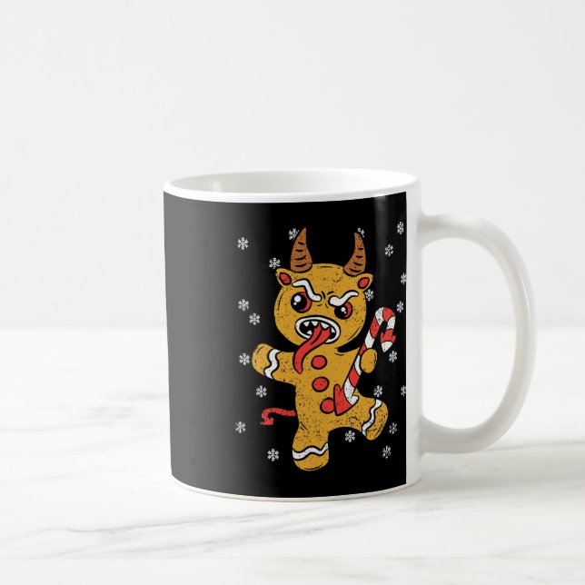 Mug Pain d'épices Homme Krampus Pyjama de Noël X mas C (Droite)