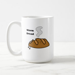 Mug Pain Frais Illustration Boulangerie Mignonne Ama