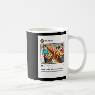 Mug Pain Hoarder Au Départ - Amusant Supermarché Art