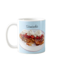 Pain Sucré Aux Fraises Et À La Crème