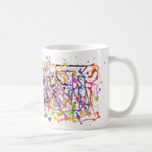 Mug Paint Splatter