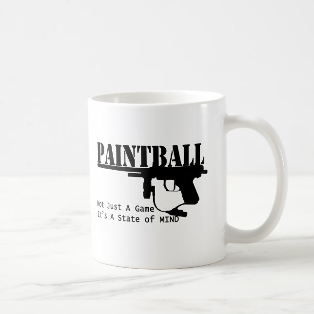 Mug Paintball/état d'esprit (Droite)