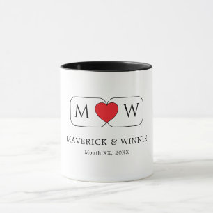 Mug Paire à café pour couples mariés