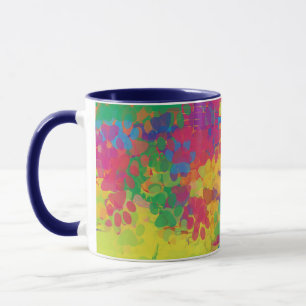 Mug Paire de chiot multicolore