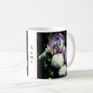 Mug Paire Fleur Iris Personnalisée