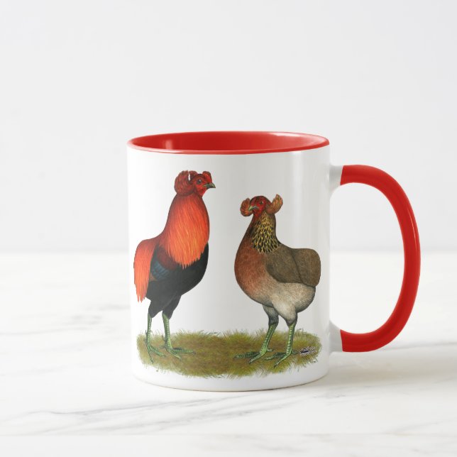 Mug Paires de rouge d'Araucana (Droite)