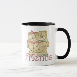Mug Paires d'ours de nounours d'amis - couleurs