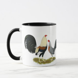 Mug Paires grises de volaille de jeu