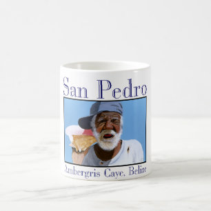 Mug "Paisano à son téléphone de coquille "