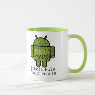 Mug Paisley Doodle Character pour le robot Android™