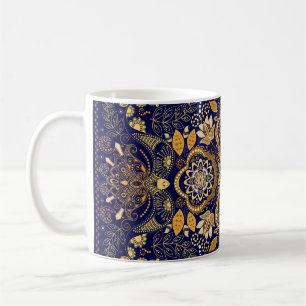 Mug Paisley Elegance : Motif de design textile