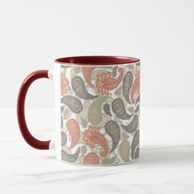 Mug Paisley Pattern  (Gauche)