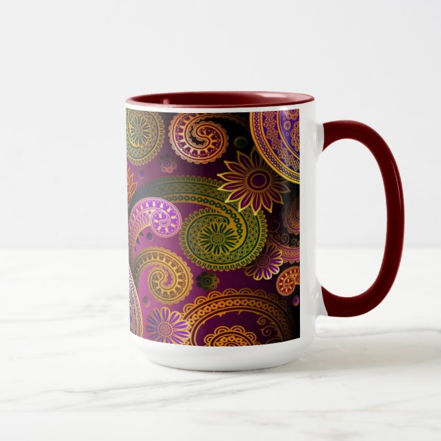 Mug Paisley Purple (Droite)
