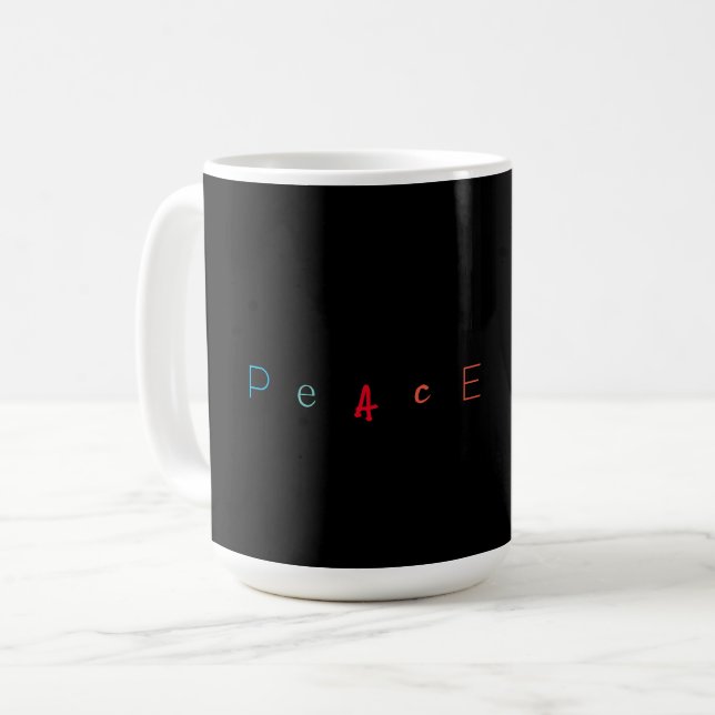 Mug Paix 3 (Devant gauche)