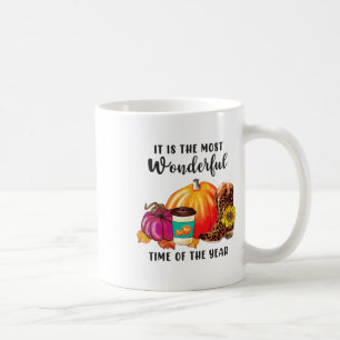 Mug Paix Amour Automne Léopard Citrouille Épice D'auto