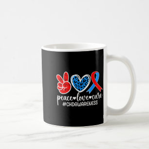 Mug Paix Amour Cure Sensibilisation Tcc Mère D'un Guer