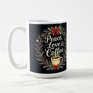 Mug Paix Amour et café