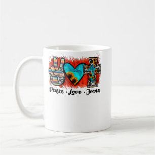 Mug Paix Amour Jésus Drôle Chrétien, Amour Comme Jésus