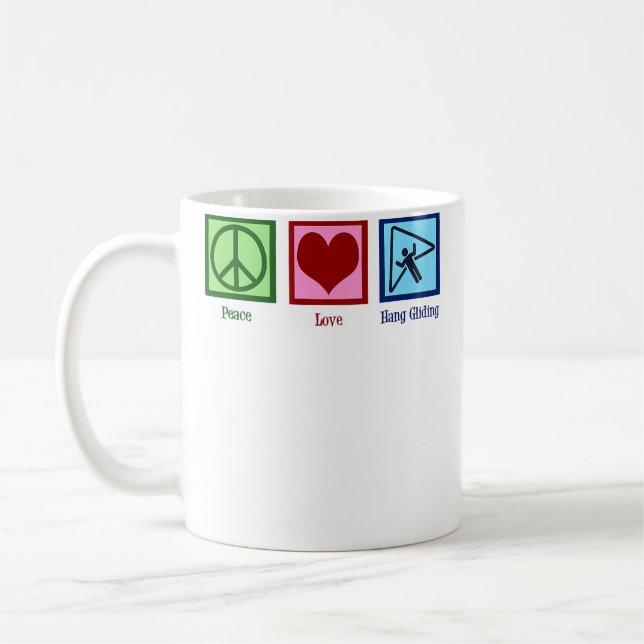 Mug Paix Amour Vol à Voile (Gauche)
