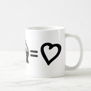 Mug Paix + Anarchie = amour