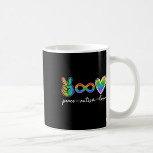 Mug Paix Autisme Aimer Infinité Symbole Sensibilisatio