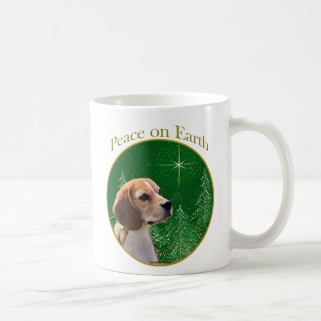 Mug Paix beagle (Droite)