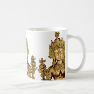 Mug Paix bouddhiste d'art du Thibet de yoga de déesse