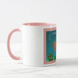 Mug Paix de l'Ange du Sud-Ouest sur Terre