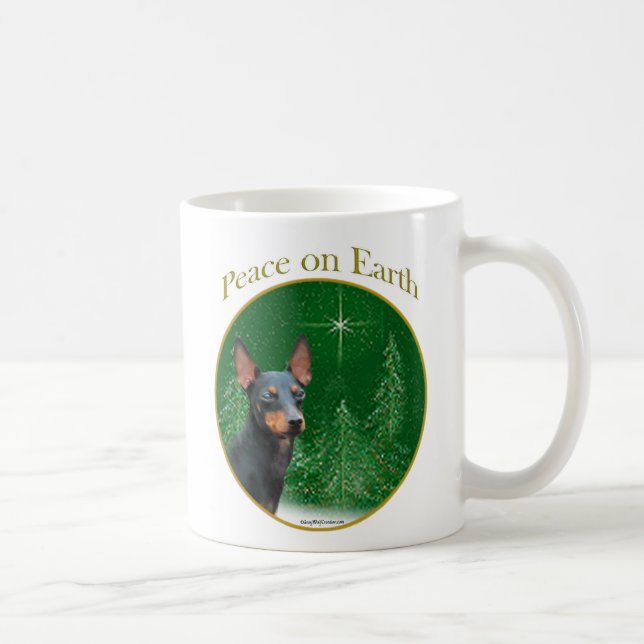 Mug Paix de Manchester Terrier (Droite)