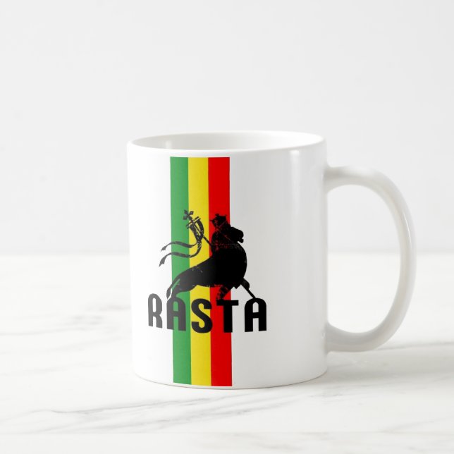 Mug Paix de reggae de Cori Reith Rasta (Droite)