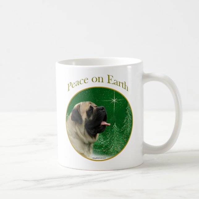 Mug Paix du Mastiff (fawn) (Droite)