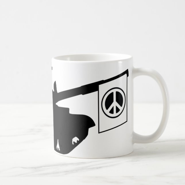 Mug Paix du monde ! Pas guerre (Droite)