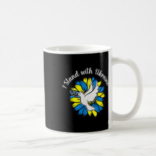 Mug Paix en Ukraine Colombe Tournesol Ukraine