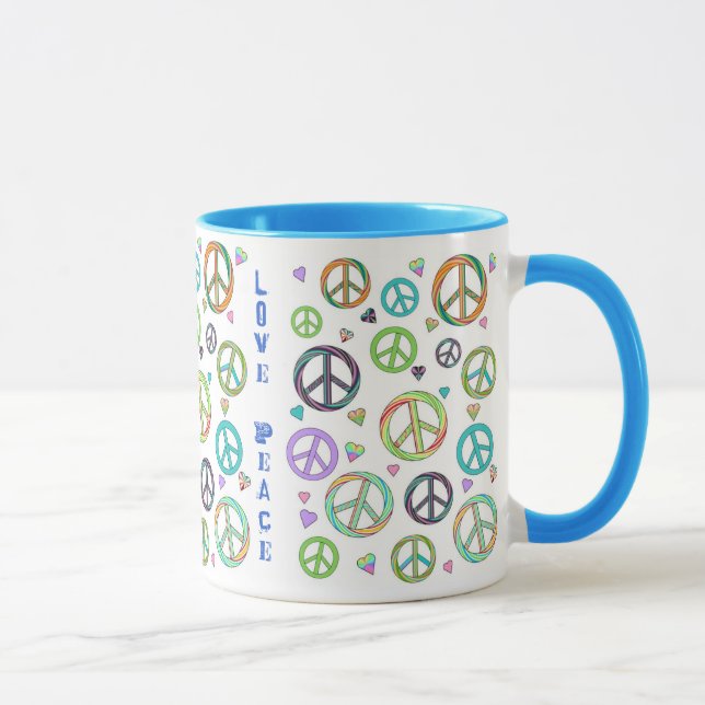 Mug Paix et amour (Droite)