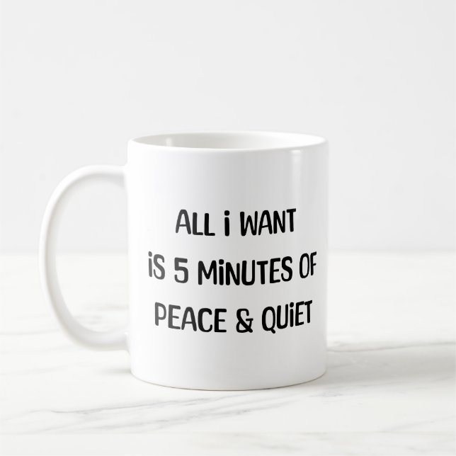 Mug paix et calme (Gauche)