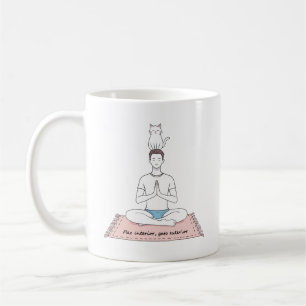 Mug Paix Intérieure, Chat Extérieur