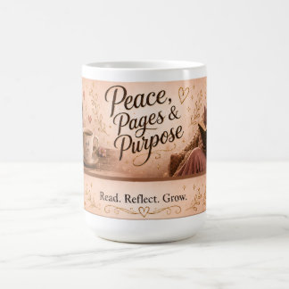 Mug Paix, Pages & Objectif